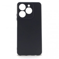 Чехол силиконовый Silicone Cover Realme C61, цвет Black (Soft-touch)