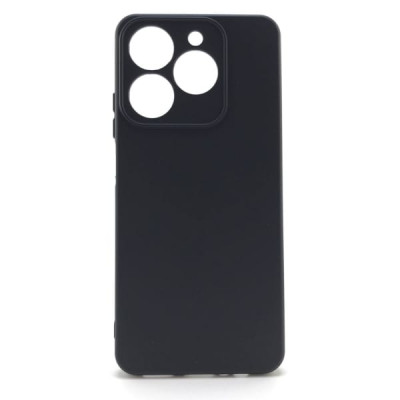 Чехол силиконовый Silicone Cover Realme C61, цвет Black (Soft-touch)