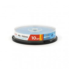 Диск CD-R MIREX 700Mb 48x Cake box-10