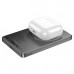 Внешний аккумулятор 5000 mAh HOCO Q26 Metal gray PD20W с беспроводной зарядкой. Емкость: 5000mAh 19.35Wh. Номинальная емкость: 3000mAh. Вход: Type-C: 18W. Выход: Type-C: 20W. Беспроводная зарядка: 5W/7.5W/10W/15W (MagSafe 7.5W).  LED-индикатор.