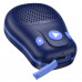 Портативная колонка Hoco HC44 Star Blue. Емкость аккумулятора: 800mAh. Время зарядки 1,5 часа. Время работы: 18 часов. Материал: ABS. Размер: 77х53х36мм; вес 64г. Диаметр динамика: 28 мм; мощность: 2 Вт. С помощью зажима его можно прикрепить к одежде или 