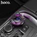 FM-Модулятор Bluetooth/HandsFree HOCO DFM01. Входной сигнал DC12V-24V. Выход USB1: 5V 0.5A, USB2: 18 Вт, Type-C 20 Вт. Макс. 38 Вт. QC3.0. Поддержка воспроизведения Bluetooth, U-диска, TF-карты, громкой связи (ответ на звонок). Принцип работы: мобильный т