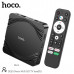ТВ-приставка Hoco DQ10 4K UHD Wifi (RAM-4GB/ROM-32GB) Black. WiFi+ RJ45 порт. Пульт в комплекте. 60 fps.
