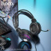 Гарнитура проводная полноразмерная игровая Hoco ESD12 с микрофоном. Кабель 2 м. RGB подсветка. Разъем штекера 2х3.5 мм. Разъем USB.