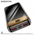 Внешний аккумулятор 20000 mAh Borofone DBT38 22.5W Black. Емкость: 20000 мАч 74 Втч, номинальная емкость 10800 мАч. Вход: Micro-USB 5V/2A, 9V/2A, 12V/1.5A. USB-C: 5V/3A, 9V/2A, 12V/1.5A. Выход: USB-C: 5V/2.4A, 9V/2.22A, 12V/1.67A. USB-A1/A2: 5V/4.5A, 4.5V