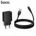 СЗУ-USB Micro HOCO CS91A 1м, 2.1A, Black