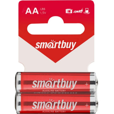 Батарейка Smartbuy LR6 SB-2 с подвесом (60/600)