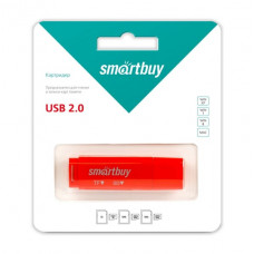 Картридер Smartbuy 715 USB 2.0 - SD/microSD, красный