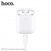 Гарнитура вкладыши Bluetooth HOCO EW91 White. Емкость аккумулятора: зарядный кейс 300 мАч, наушники 30 мАч. Время работы: 4 часа. Материал: ABS; Размеры: 53,8х44,3х21,5 мм; Общий вес: 45,3 г. Поддерживает переключение между ведущим и ведомым устройствами,