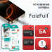 Кабель Micro USB FaizFull FR168 1м, 5A, TPU, White
