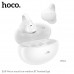 Гарнитура Bluetooth Hoco EA8 White с открытой конструкцией (клипса) (App). Емкость аккумулятора: зарядный кейс 350 мАч, наушники 35 мАч. Время работы: 6 часов. Материал: ABS; Размер: 68,4х53,3х33,2 мм; Общий вес: 50 г. С функцией приложения и поддержкой д