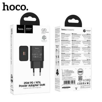СЗУ-USB-C HOCO N76 PD25W Black