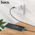 Кабель USB-C/USB-C HOCO X89 2м, 3A, 60W, нейлон, Black