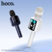 Микрофон беспроводной HOCO L24 Blue. Диаметр 10мм. Динамик: 52 мм; мощность: 5 Вт. Емкость аккумулятора: 1200мАч/18650; время зарядки: 2 часа. Время работы: 4 часа. Поддерживает Bluetooth, USB-флешку, TF-карту, воспроизведение через AUX
. Материал: ABS; р