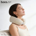 Массажер для шеи HOCO HP53 Beige. 360 гр.охватывающая шею. Плотный массаж с точным разминанием. Пост. ток 3.7В. Мощность 10Вт. Емкость акб 1200мАч, 18650. 5В/2А. Время массажа: 15 мин за сеанс. Тепловой компресс около 40 град. Материал: иск. кожа PU+дышащ