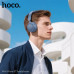 Гарнитура беспроводная полноразмерная Bluetooth HOCO W66 Blue. Емкость аккумулятора: 300 мАч. Время зарядки: 1,5 часа. Время работы: 32 часа. Время ожидания: 180 часов. Материал: ABS + искусственная кожа. Размер: 184х164х74 мм; Вес: 140 г. Поддержка звуко