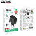 СЗУ-USB-USBC (Type-C)-Type-C BOROFONE BAS17A 1м, PD65W, Black. USB-A: 18W, USB-C+USB-A:45W+12W. Кабель C-C 60W.