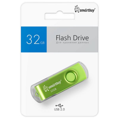 USB флеш-диск 32Gb Smartbuy Twist Acid Green