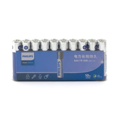 Батарейка PHILIPS LR03 Power Alkaline Blue (CN) SH-10