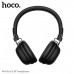 Гарнитура беспроводная полноразмерная Bluetooth HOCO W64 Black. Емкость батареи: 300mAh. Время зарядки: 1.5 часа. Время использования: 32 часа.