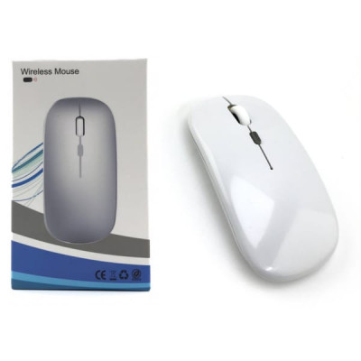 Мышь беспроводная ZX 189 White. Кабель для зарядки Type-C в к-те. Бесшумная. Bluetooth, 2.4ГГц. LED. DPI 800/1200/1600. Оптическая технология красного цвета, точное позиционирование.