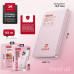 Внешний аккумулятор 5000 mAh FaizFull FL126 PD22,5W+15W Pink с беспроводной зарядкой Macsafe (5V/3A 9V/2A 12V/1.5A 22.5W)