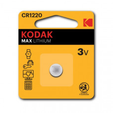 Батарейка KODAK CR1220 MAX Lithium BL-1