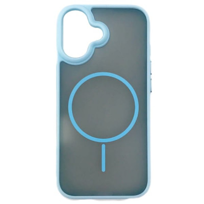 Чехол iP 16 Skin Shell, цвет Pastel Blue