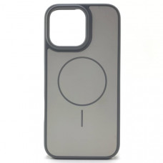 Чехол MagSafe iP 13/14 Soft Touch, цвет Light Gray