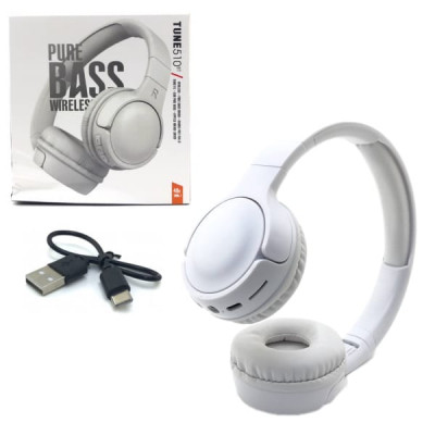 Гарнитура беспроводная полноразмерная Bluetooth BT-510 , White