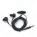 Гарнитура вакуумная SM AKG GA-03, Black. Кабель 1,2м.