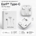 Наушники вкладыши IP EarP Type-C Pro Max, White