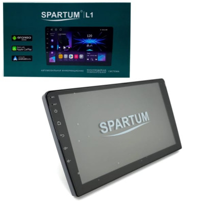 Автомагнитола 2DIN SPARTUM L1 Android 4+64GB 9. CarPlay/WiFii/USB/BT/GPS/голосовой помощник/вентилятор охлаждения/DVR 180гр. Максимальная мощность 4х60вт.