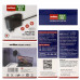 Блок питания Meltbox NH025 16.8V/2A (5,5х2,5), кабель 1.3м, корпус хаки. Макс. мощность 33W