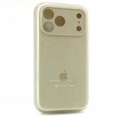 Чехол iP 17 Pro Silicone Case с закрытой камерой (Mellow Yellow)
