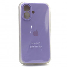 Чехол iP 17 Silicone Case с закрытой камерой (Viola)