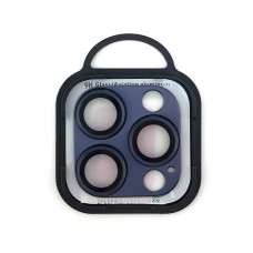 Защитное стекло для камер iP 16 Pro Max/16 Pro/15 Pro Max/15 Pro, цвет Dark Blue (9H)