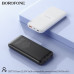 Внешний аккумулятор 10000 mAh Borofone DBT33 Brisa 22.5W White. Емкость 10000 мАч 37 Втч. Номинальная емкость 5500 мАч. Устройство поддерживает быструю зарядку через Micro-USB и Type-C с мощностью до 18 Вт, что ускоряет процесс зарядки самого Power Bank. 