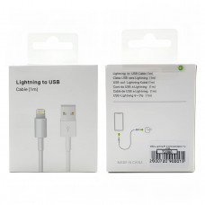 Кабель Lightning IP  1м, White (60 cooper AA)