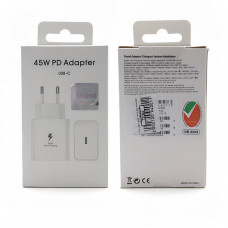 СЗУ-USB-C SMG T4510 45W=45W White (Без лого, накл Original)