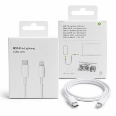Кабель USB-C Lightning Ip 2м, White (110 cooper)