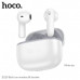 Гарнитура вкладыши Bluetooth HOCO EQ28 Midnight White. Емкость аккумулятора: кейс 320mAh; наушник 40mAh. Время работы: 7 часов. Материал ABS. Размер: 52х48 х27.5мм.