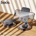 Подставка для телефона настольная HOCO DH25 Grey. Складная, металлическая, универсальная, для телефонов 4,5-7,2 дюймов. Поворот на 360 градусов. Размер: 95х100х43мм.