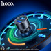АЗУ 2USB HOCO DZ17 Black с подсветкой. USB-A+USB-A 2.4A Max. Выход 2.4A DC12-24V. Алюминиевый корпус.