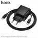 СЗУ-USB-C (Type-C)-Type-C HOCO N77 1м, PD45W, Black. Кабель 60W.