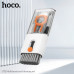 Набор для чистки электронной техники Hoco UT2 10в1 White. Набор: телескопическая щетка+ салфетка из волокнистого материала+ двусторонний чистящий стержень+ ручка для чистки 3в1+ игла для извлечения карт+ съемник клавиш+ флакон чистящего средства (пустой ф