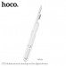 Мультиинструмент для чистки цифровых устройств HOCO UT1 3в1 White. Оснащен тремя типами щеток для эффективной очистки. Подходит для очистки и удаления пыли с электронных устройств, таких как беспроводные наушники TWS, клавиатуры, мыши, ноутбуки и мобильны