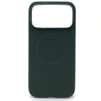 Чехол MagSafe iP 17 Pro силиконовый, цвет Dark Green