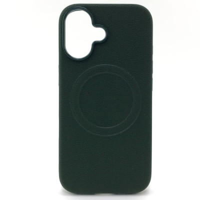 Чехол MagSafe iP 17 силиконовый, цвет Dark Green