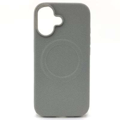 Чехол MagSafe iP 17 силиконовый, цвет Light Gray